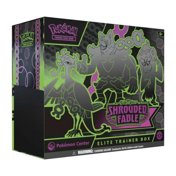 Pokémon TCG Scarlet & Violet – Shrouded Fable Elite Trainer Box