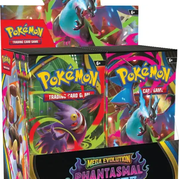 Pokémon TCG Mega Evolution Phantasmal Flames Booster Box (36 Packs) – U.S. Presale