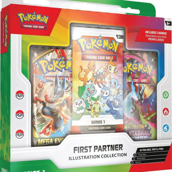 Pokémon TCG First Partner Illustration Collection Series 1 Box Set