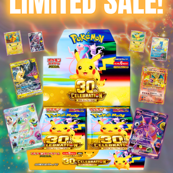 Limited Sale M6A BOX 30th CELEBRATION | Japanese Pokemon Card Booster box